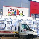 Sofer camioneta depozit materiale de constructii